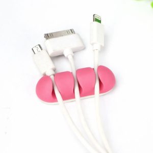 Kabelholder med klebende bakside – ryddig kabelorganisering