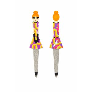 Pylones Neglefil med sugekopp holder Lilla