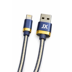 USB til USB-A ladekabel – blå