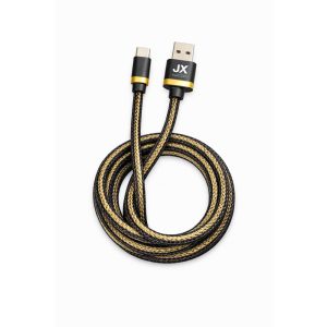 USB til USB-C ladekabel – svart