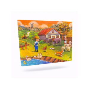 Puslespill Bondegård 60 Brikker