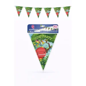 Dino party banner 4m