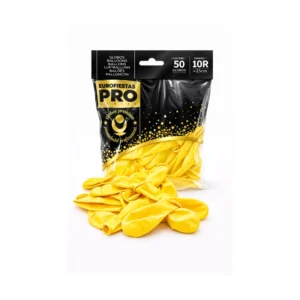 Gul ballonger 50 stk