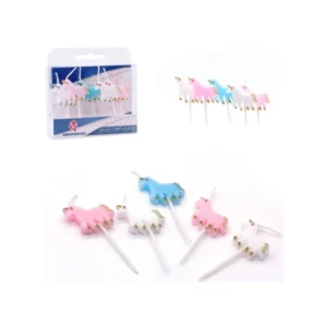 Kakelys Enhjørning 5 stk