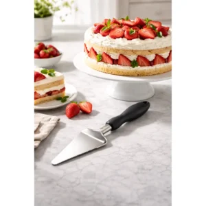 Kakespade med tagget kant