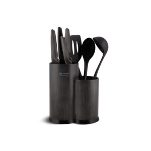 Kjøkkenknivsett 9 deler med stativ