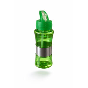Plastflaske med sugerør 400 ml