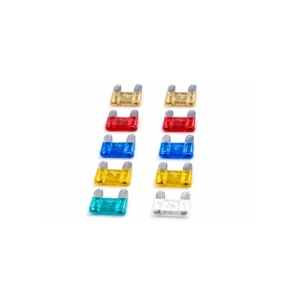 Mikro Flatstiftsikringer 10 stk (7.5A–30A) 12V-32V