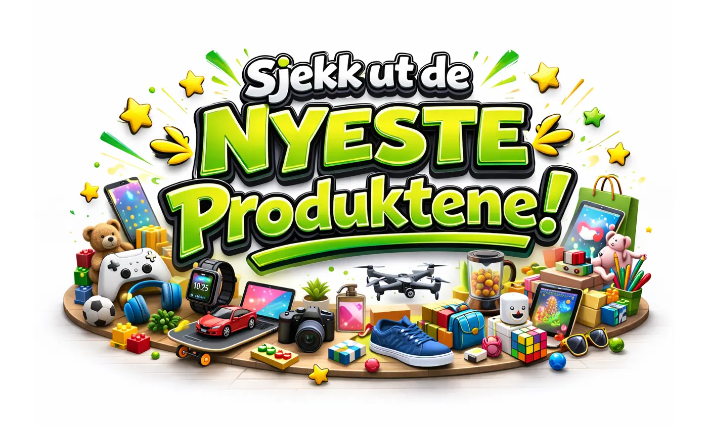 Nyeste produktene i nettbutikken