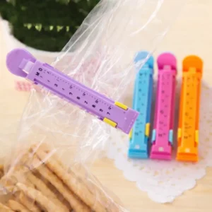 Poseklemmer mini – 4 stk i assorterte farger