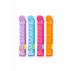 Poseklemmer mini – 4 stk i assorterte farger