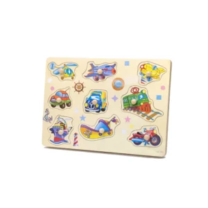 Puslespill i tre – transport & kjøretøy