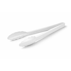 Salattang / Serveringstang i plast 30 cm Hvit
