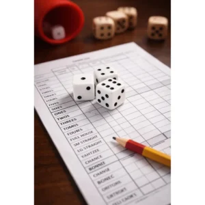 Små hvite terninger 10 mm - selges stykkvis