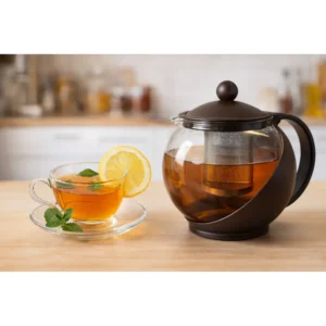 Tekanne med sil 1,25 L