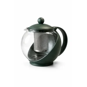 Tekanne med sil 1,25 L Grønn
