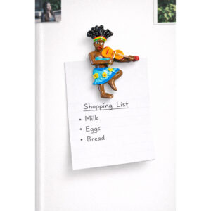 Tropisk Fiolinist Kjøleskapsmagnet