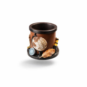 Vintage Penn- og Blyantholder med Sjømotiv