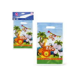 Zoo party godteposer 10 stk