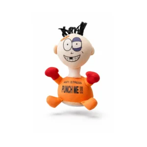 Antistress dukke med lyd – punch me stressleke Oransje