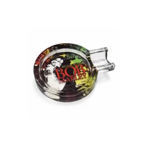 Askebeger i glass Bob Marley reggae roots design