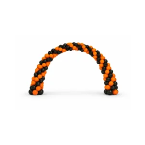 Ballongbue oransje og svart