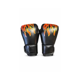 Boksehansker med flamme-design
