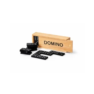 Domino spill 28 brikker i treboks – klassisk familiespill