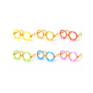 Glow runde briller (flere farger)