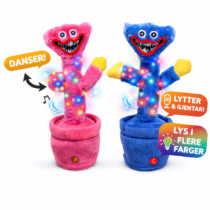Huggy Wuggy & Kissy Missy Dansende Plysj