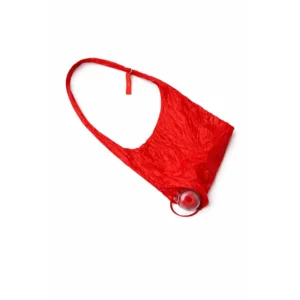 Kompakt handlenett som rulles sammen Rød