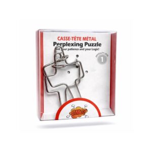 Logikkpuslespill i metall/ IQ Spill