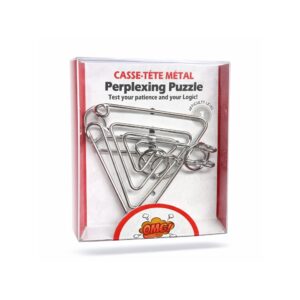 Logikkpuslespill i metall/ IQ Spill