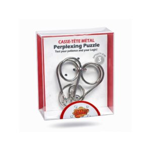 Logikkpuslespill i metall/ IQ Spill