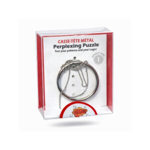 Logikkpuslespill i metall/ IQ Spill