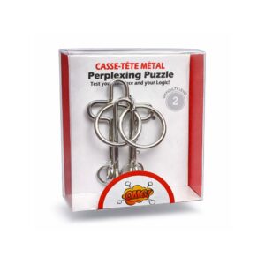 Logikkpuslespill i metall/ IQ Spill