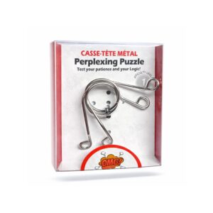 Logikkpuslespill i metall/ IQ Spill