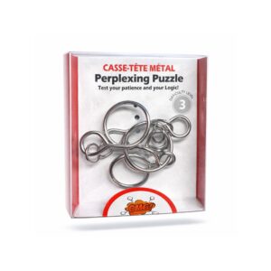 Logikkpuslespill i metall/ IQ Spill