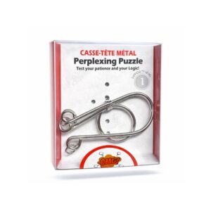 Logikkpuslespill i metall/ IQ Spill
