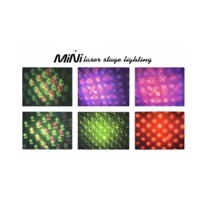 Mini laser projektor med fjernkontroll