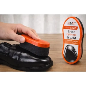 Skopuss svamp for skinnsko og lær