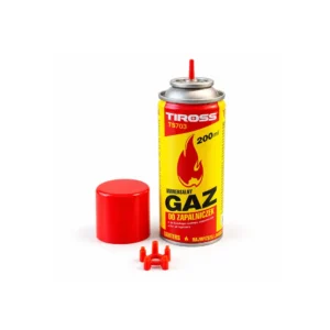 Tiross gassrefill på 200 ml til refillbare butanlightere.