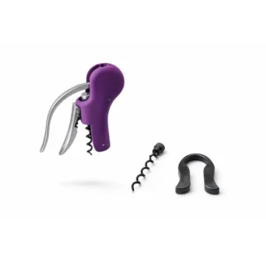 Vinåpner / korketrekker sett i Lilla