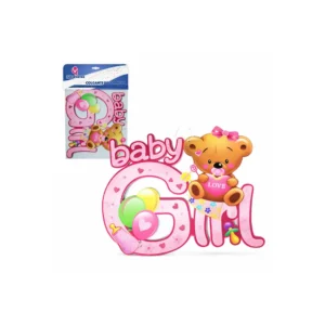 Baby Girl dekorasjon anheng i skum