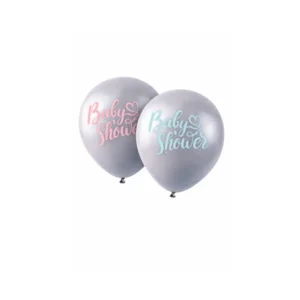 Babyshower ballonger 30 cm 6stk