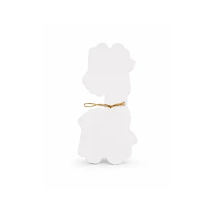 Babyshower Gratulasjonskort – Babykurv blå/gul design