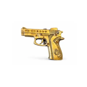 Beltespenne gull pistol