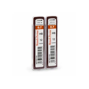 Bly til trykkblyant 0,7 mm HB – 2 pk (24 stk)