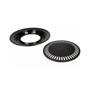 Grillplate for Gassbrenner 32 cm 2 deler