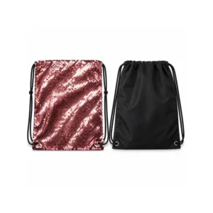 Gymbag med paljetter – glitrende treningspose / gymssekk